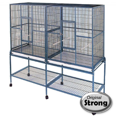 Volières et cages d'élevage en aluminium, Psittacofolie