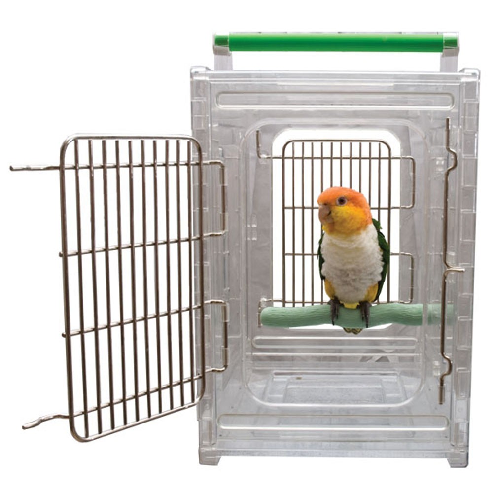 Cage oiseaux sur pied- l 29.5 P28 H145cm - RETIF